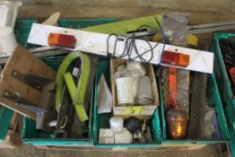 Pallet containing quantity of Claas combine spares