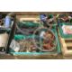 Pallet of various drive, weights, brackets, wiring - Image 1 of 3
