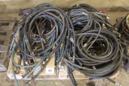 Quantity of hydraulic pipe.