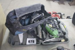 Exact saw and Erbauer jigsaw. For sale on behalf of liquidators. V