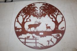 60mm diameter laser art. V