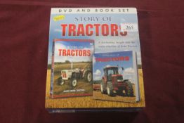 Story of Tractors DVD & Book Set - new sealed. V