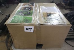 CCTV camera system. With 8x cameras, digibox and cabling. Suitable for stables/ livestock shed. V