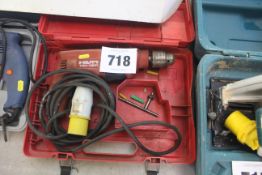 110v Hilti drill.