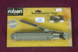 Sandblaster gun. V