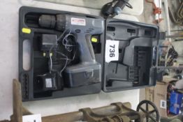 Sealey cordless drill in case. From a deceased estate.