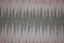 An approx. 6' x 4' Weaver Green Lucia Rhubarb rug