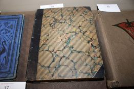 A Victorian scrap album and miscellaneous contents