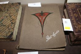 An interesting early 20th Century postcard album c