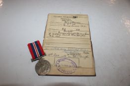 WWII group to 14294034 Pte H T Dunmow GSC