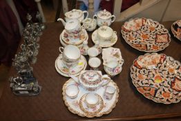 T.G Goode teaware together with Royal Crown Derby
