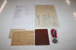 WWII group to 14859969 Cpl P Barber RAMC