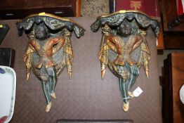 A Golfar & Hughes decorative wall bracket