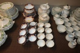 A Royal Albert Crown China floral decorated tea se