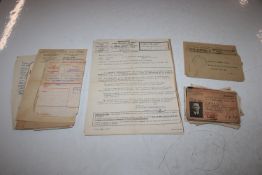 A group of WWII French soldiers documents
