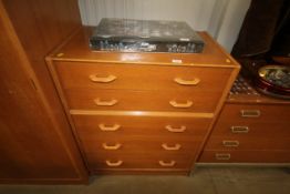 A G Plan chest fitted five drawers