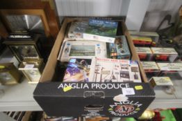 A collection of boxed model kits