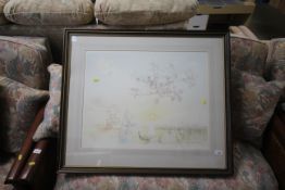 Rowland Emett pencilled signed limited edition pri