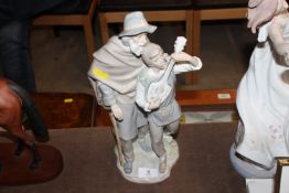 A Lladro figure group