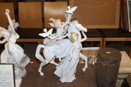 A large Lladro figure group No.H-10MY