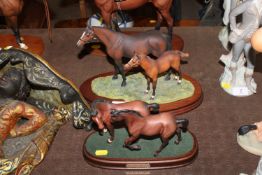 A Royal Doulton 'Spirit of Love' model together wi