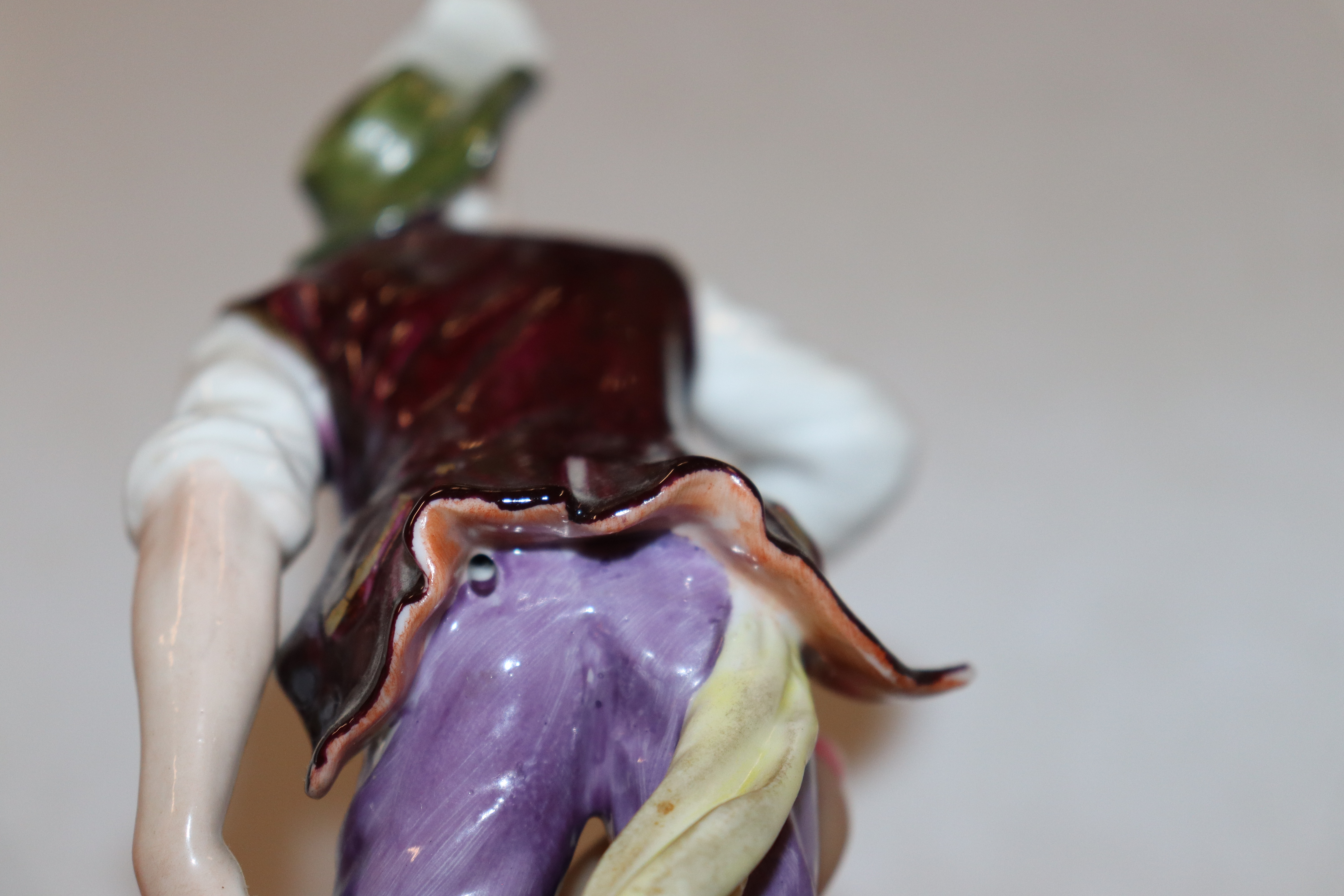 Four continental porcelain figures AF - Image 8 of 19