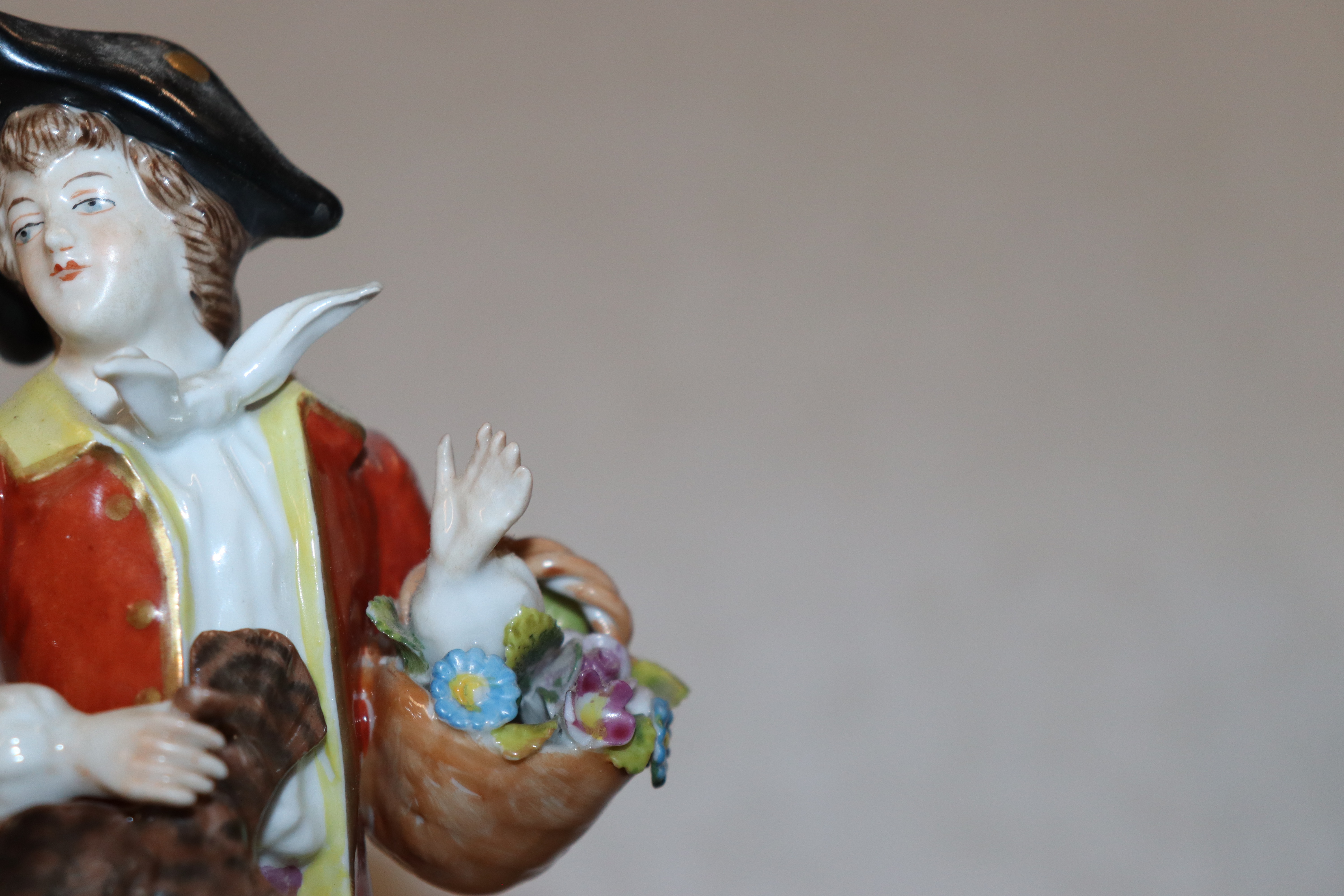Four continental porcelain figures AF - Image 16 of 19