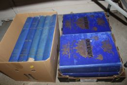 Nine volumes of The London Illustrated News