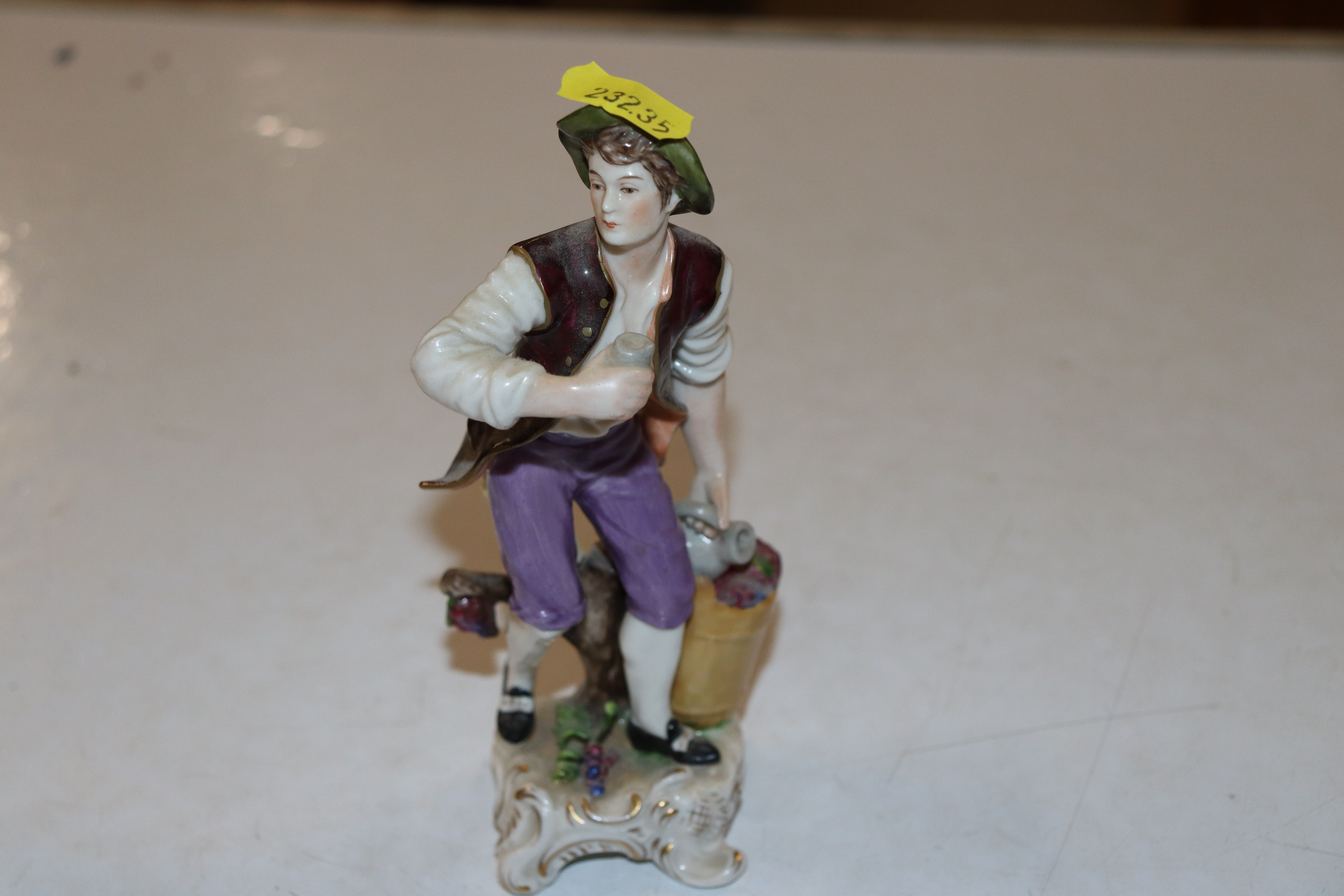 Four continental porcelain figures AF - Image 6 of 19