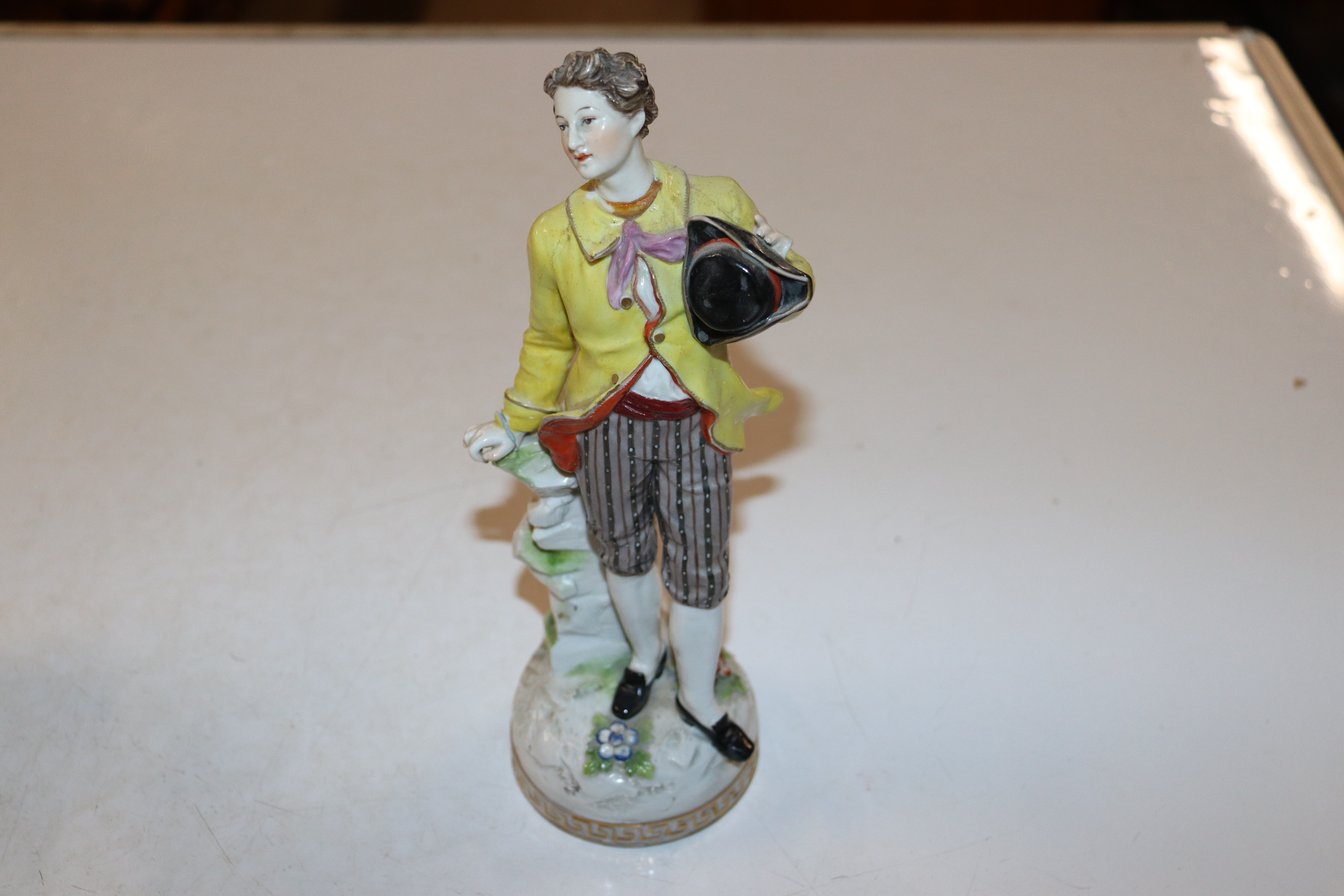 Four continental porcelain figures AF - Image 2 of 19