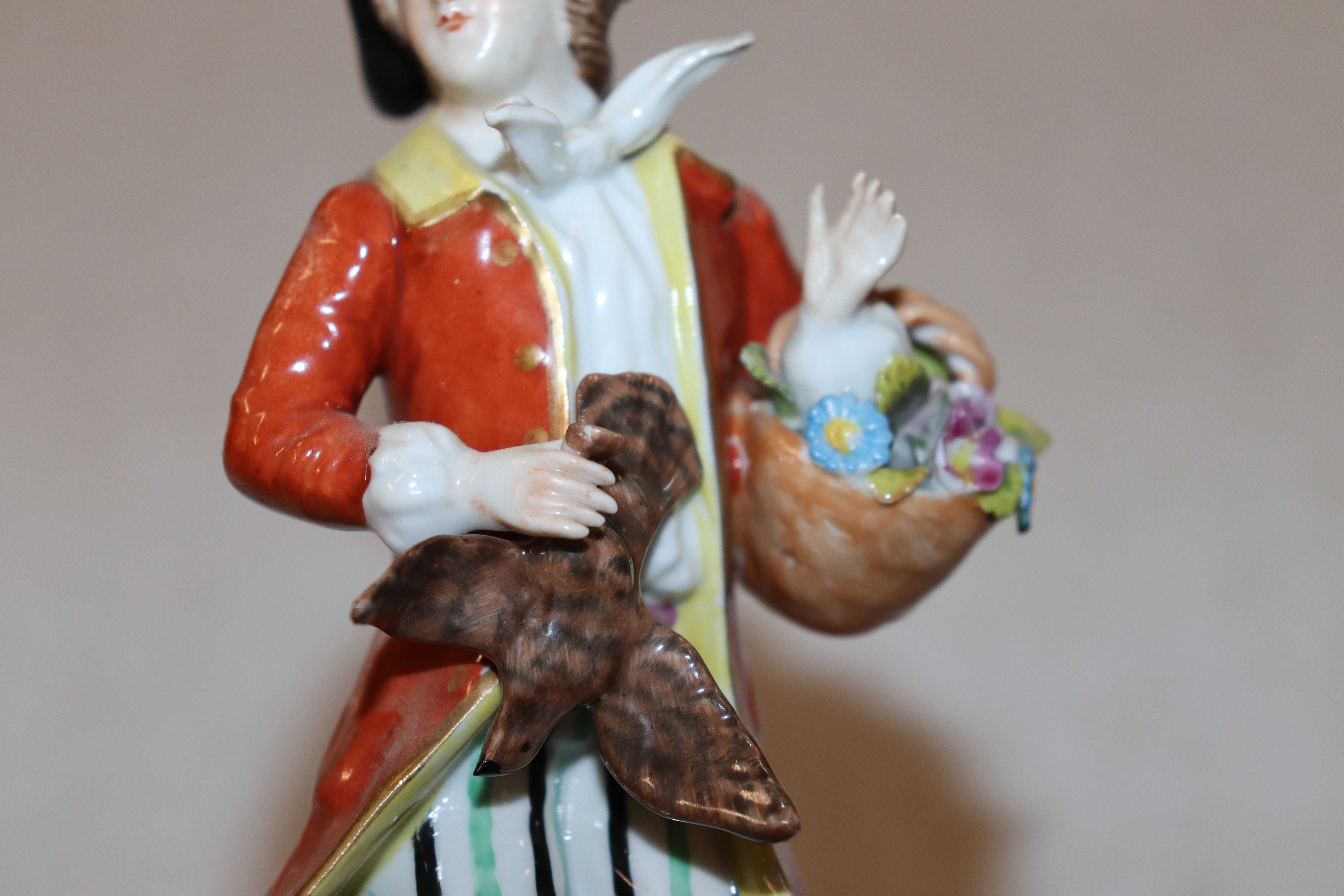 Four continental porcelain figures AF - Image 15 of 19