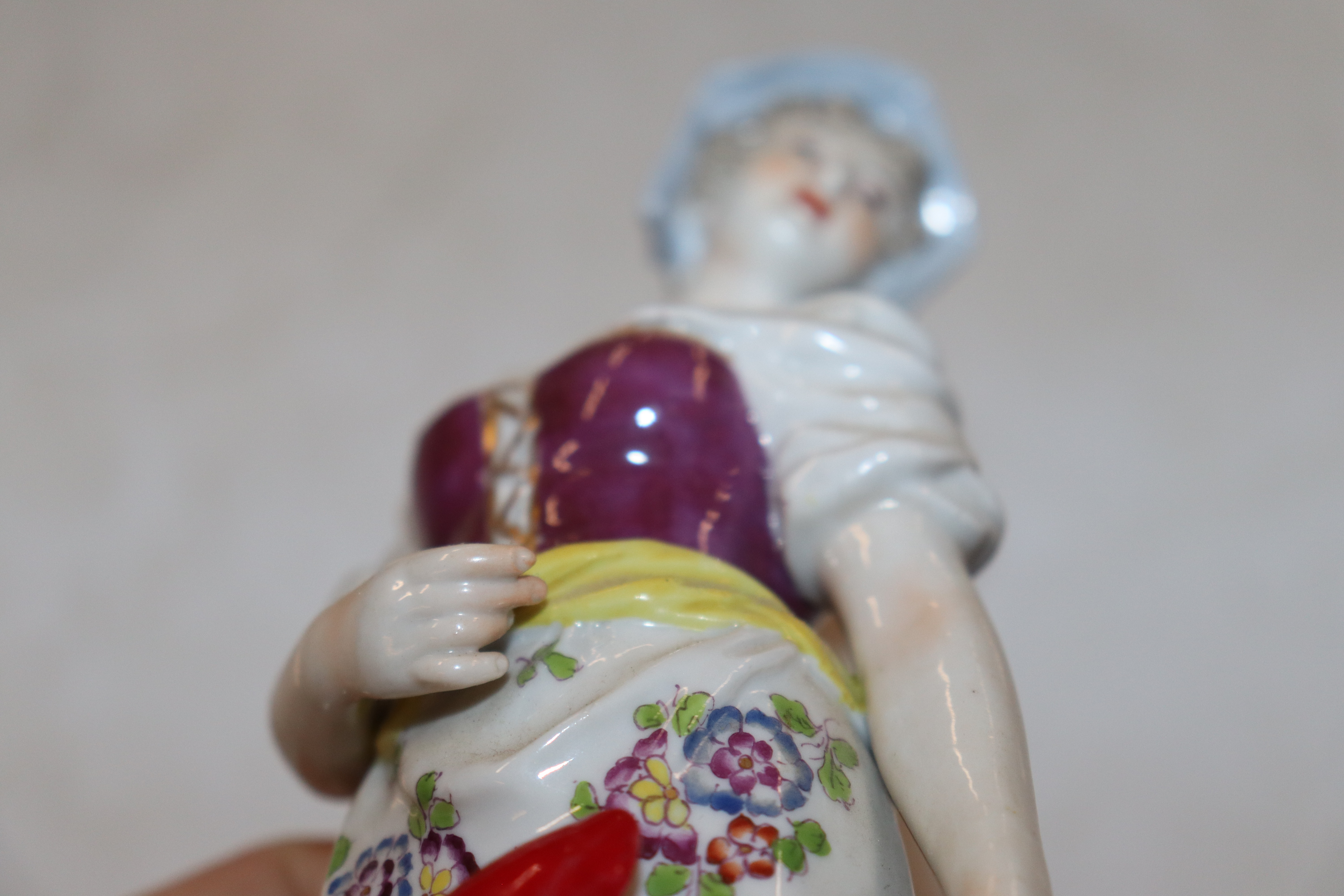 Four continental porcelain figures AF - Image 12 of 19