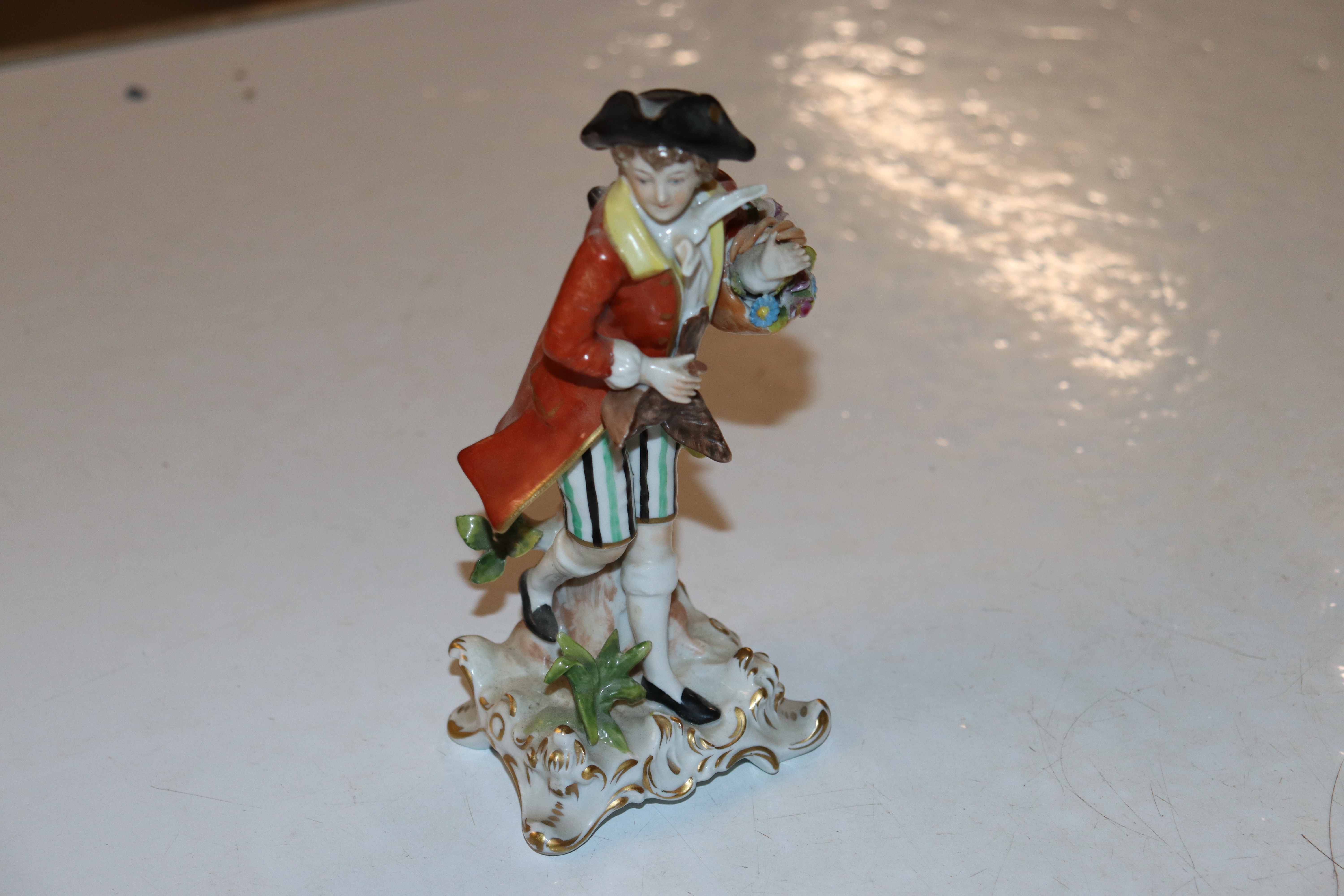 Four continental porcelain figures AF - Image 14 of 19