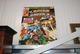 A Marvel Comic print