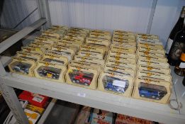A collection of Models of Yesteryear Cars