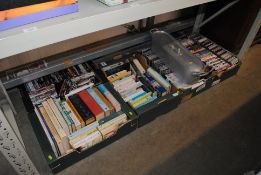 A collection of various DVD's, CD's books and an a