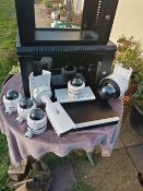 WiFi infra red cameras, 5 Dome, 1 Turret, 1 Fish Eye, 30 day storage recorder, 2 Wifi links,