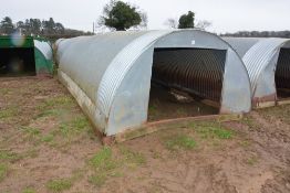 8 x Booth pig arcs 10`(w) x 20`(l)