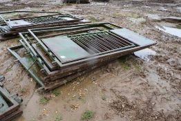 Steel Radial gates as lotted