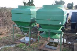 2 x Harvey Feeders -750kg capacity