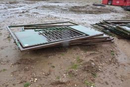 Steel Radial gates as lotted