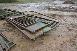 Steel Radial gates as lotted