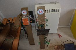 LUDA Fence - electric fence monitors c/w individual solar panels