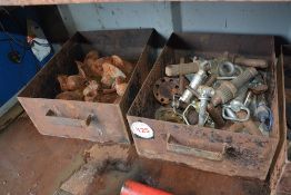 Tractor link arm balls and pins