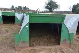 7 x Insulated weaner kennels 9` (w) x 21`(l) x 5`(h)