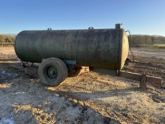 Farm made 1500 gallon bowser