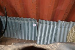 Qty Pig arc repair sheets corrugated