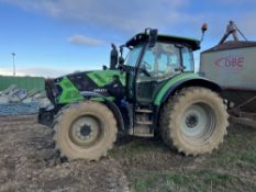2020 Deutz Fahr 6140 4wd tractor Reg: AU20 AZO, 2526 hours, 540/65R38 Rear wheels and tyres,