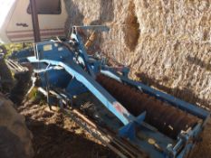 Rabe 4m Power harrow c/w packer roller a