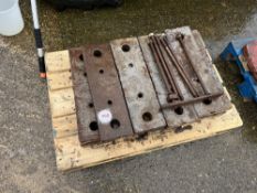 Qty rear weights for Massey Ferguson industrial tractor